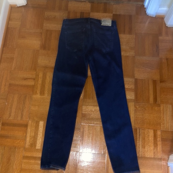 Lilly Pulitzer South Ocean High Rise Skinny Jeans Size 6 cosmic dark Wash - Picture 7 of 13